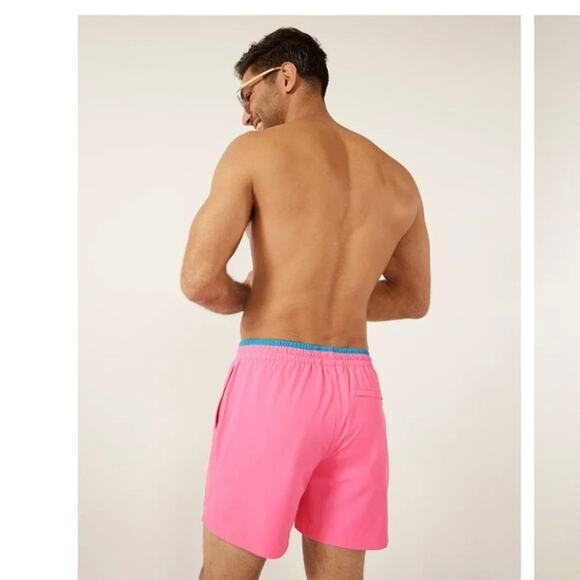 Chubbies mens pink athletic swim trunks shorts size medium - Picture 9 of 10